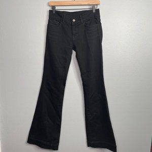 J Brand Black Flare & Wide Leg Jeans